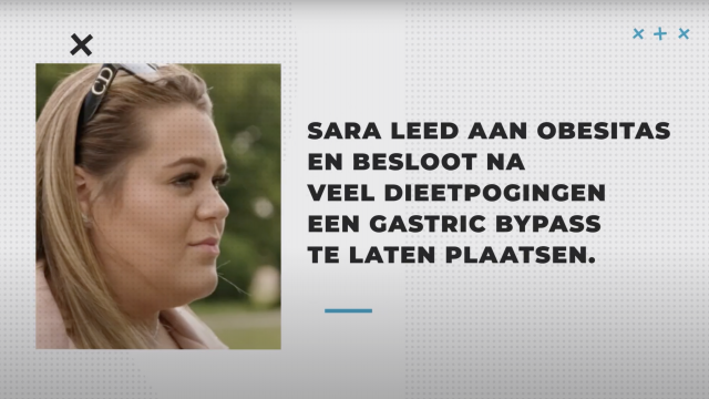 Sara, 8 maanden na haar gastric bypass